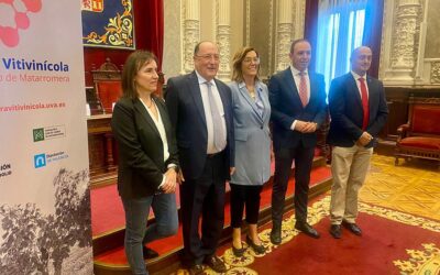 La Cátedra Vitivinícola Carlos Moro de Matarromera se presenta en la Diputación de Palencia