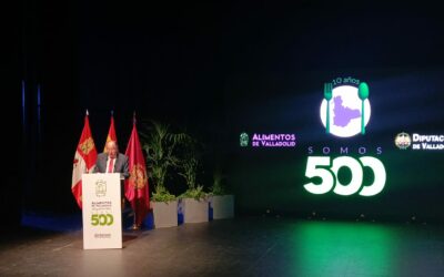 Carlos Moro recoge el Premio ‘Alimentos de Valladolid. Somos 500’