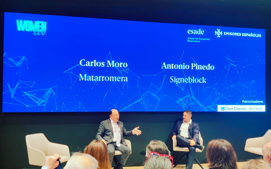 Carlos Moro Participa en el I Foro de Buen Gobierno en la Empresa Familiar de WomenCEO