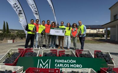 La Fundación Carlos Moro de Matarromera recauda 3.500 euros a favor del Grupo Social Once en su sexta edición de la Vendimia Solidaria